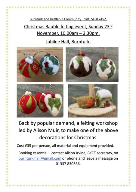 Felting workshop